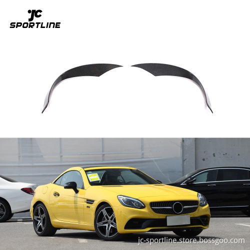 Carbon Fiber Front Canards for Mercedes-Benz SLC200/SLC300 2016-2019